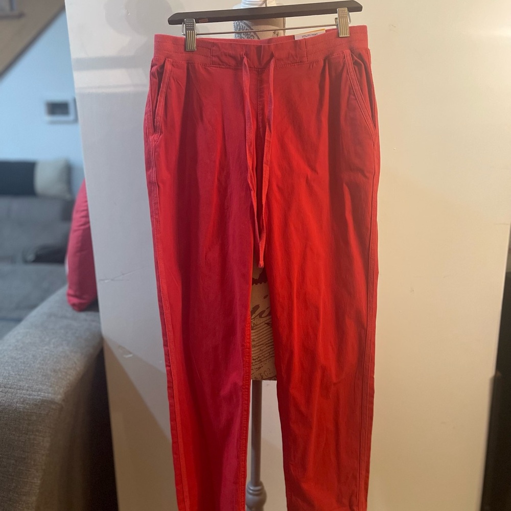 Style & Co. Red Straight Leg Women's Pants